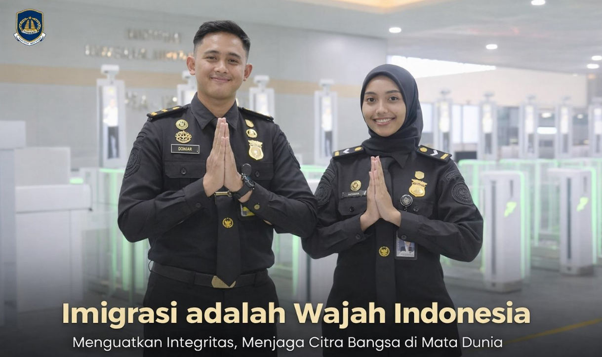 Imigrasi adalah wajah pertama dan wajah terakhir Indonesia.